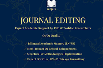 help you refine and prepare your research for q1 journals