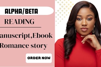 professionally beta read your book and give honest feedback