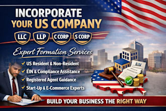 register us llc, llp, c corporation, s corporation
