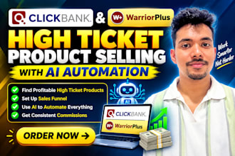 help high ticket product selling with ai automation