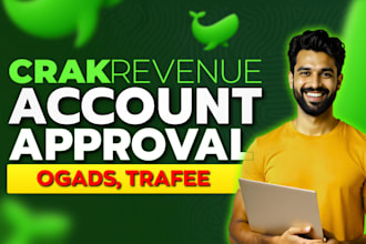 create crakrevenue, ogads accounts for CPA marketing