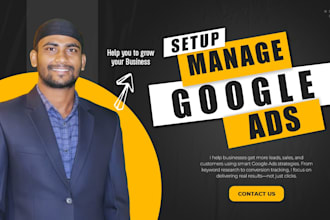 setup and manage google ads campaign