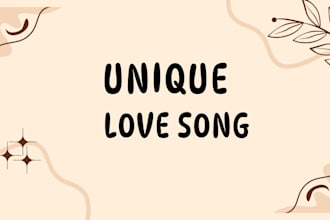 personal love song for your story