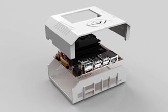 design custom product casing electronic enclosure pcb case 3d printing enclosure