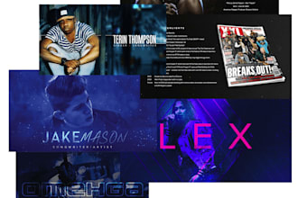 epk design artist epk music epk branding epk electronic press kit dj press kit