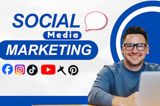 be social media manager and marketing manager