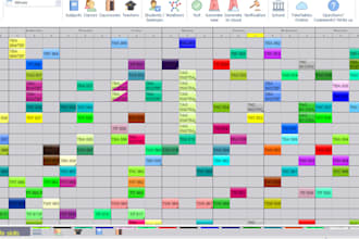 create clash free schedules for schools using asc timetables software