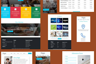 design a modern UI for your website