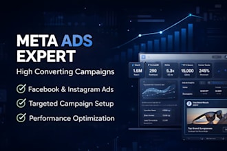 be your meta ads expert for profitable ad campaigns