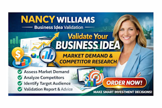 validate your business idea with market demand and domain competitor research