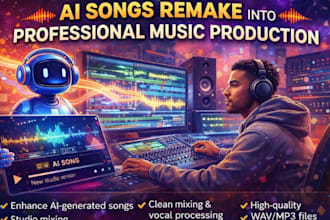 ai songs remake or recreate ai songs marketing professional production ai song