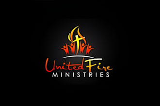 design church ministry christian religious faith based logo
