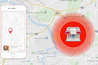 develop geolocation app car tracking app navigation app gps tracking app