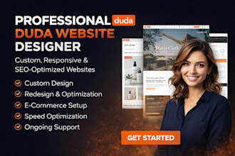 design duda website for your business
