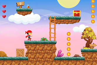 develop 2d game for mobile web and pc, unity 2d game developer, 2d game design