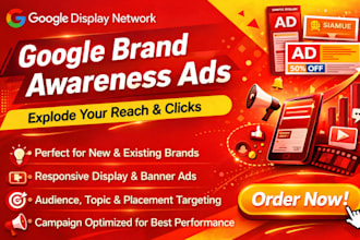 create high converting google display ads for brand awerenness