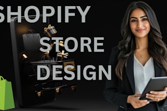 design redesign shopify dropshipping store