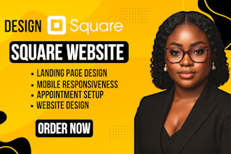 design square online store, square website, square acuity, squarespace website