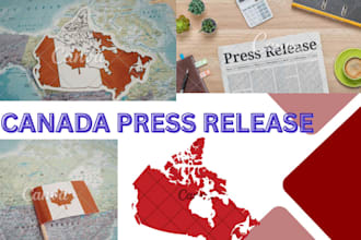 write and publish your canada press release to top media sites