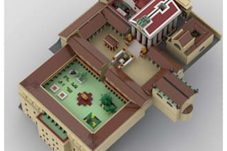 do 3d lego architecture minifigure 3d lego mine craft bricks