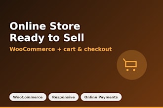 build your professional online store