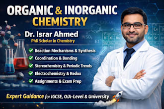 be your online chemistry tutor organic and inorganic