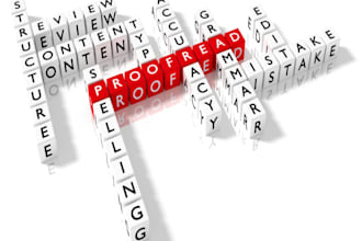 edit and proofread your manuscript