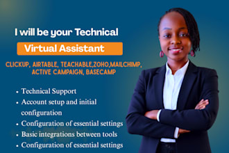 provide CRM  setup, configuration and virtual assistance