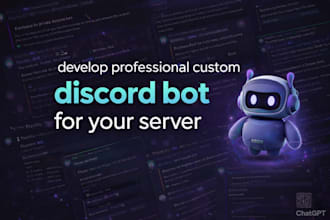 develop professional custom discord bot