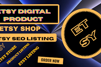 esty seo, esty listing optimization and keywords research