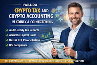do crypto tax and crypto accounting in koinly cointracking