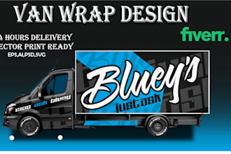 do luxury van wrap ,car  and other vehicles design