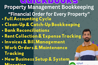 do real estate bookkeeping, on qbo, doorloop, and rent manager