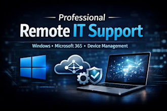 provide remote IT support or microsoft 365 administration