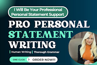 perfect winning personal statement or letter of intent for university admission