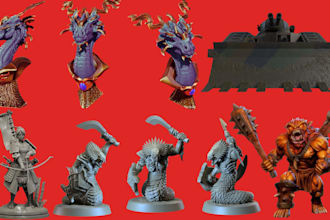 sculpt 3d miniature warhammer 40k tabletop dnd sigmar wargames for 3d printing
