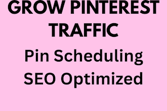 schedule and optimize pinterest pins for traffic growth