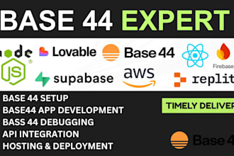fix base44 bug fixing base44 to lovable base44 landing page base44 debugging