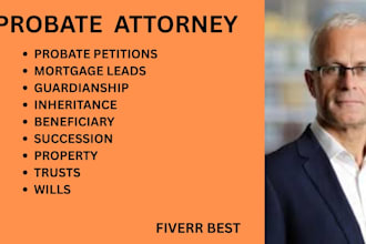 handle probate proceedings, estate disputes, inheritance claim and will contests