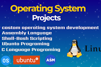 do operating system, c language, linux projects