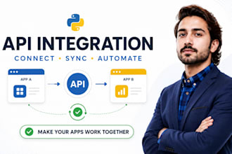 integrate rest apis, webhooks and automate workflows with python