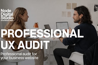 provide a professional UX audit and conversion