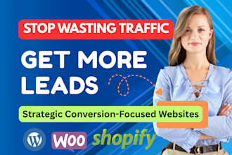 build a conversion focused websites that drives
