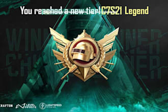 push legend in ultimate royale   and conqueror pubg mobile