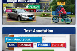 accurate ai data annotation, labelling, tagging for ml and computer vision