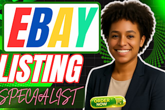 be your expert ebay lister and dropshipping assistant