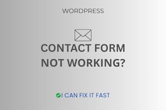 fix your contact form on wordpress