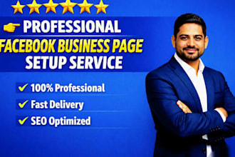 create and setup professional facebook business page