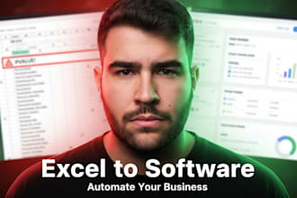 convert your excel sheet into a custom web application