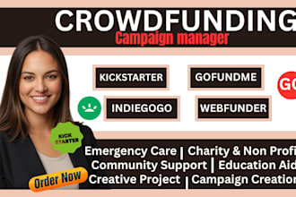 create crowdfunding promotion gofundme promotion crowdfunding campaign creation